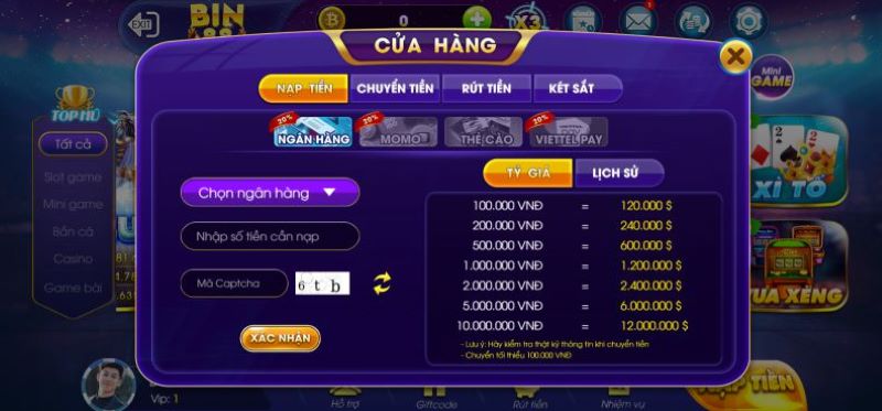 Rút tiền siêu nhanh chóng